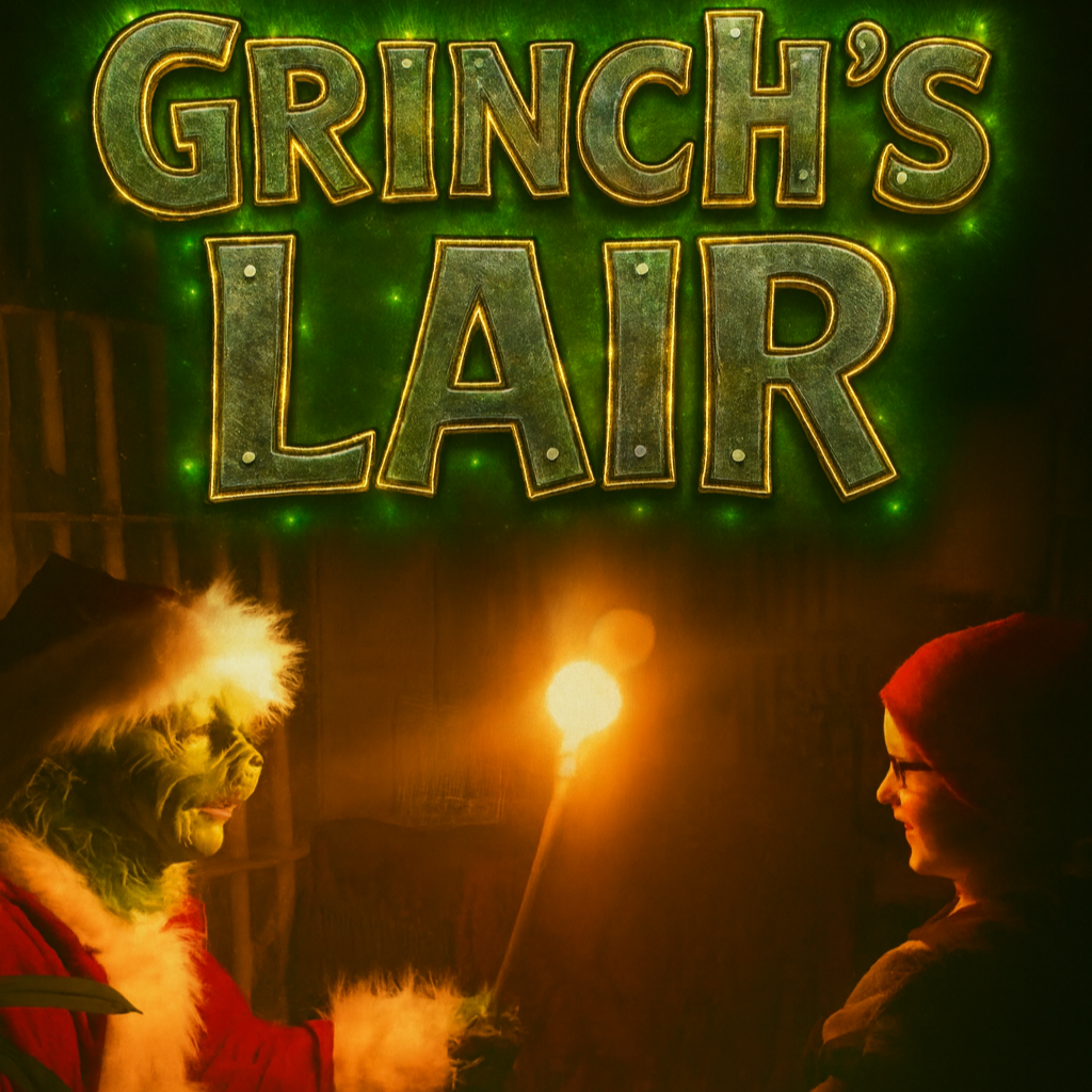 Grinch's Lair 2025 Holiday Event - Texas Jailhouse
